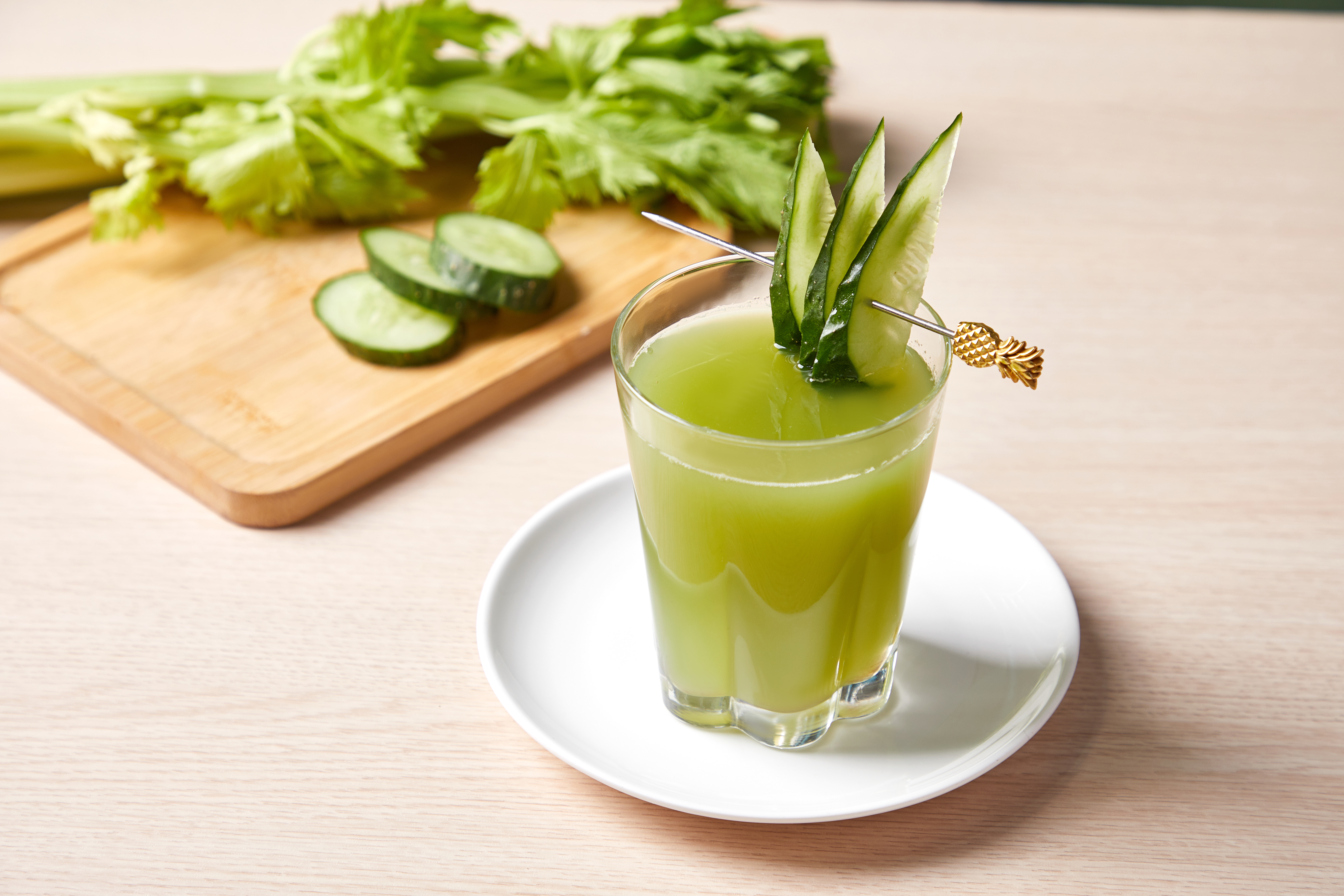 Celery, Cucumber & Pear Juice